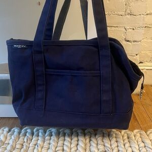 Wagon Supply Indigo Canvas Dog Bag